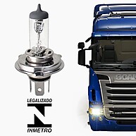 Lâmpada H4 24V Caminhão: Iluminação Forte e Segura - imagem 1