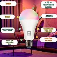 Lâmpada Inteligente Kian RGB: Controle a Luz! - imagem 1