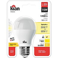 Lâmpada LED 15W Kian: Economia e Aconchego - imagem 1