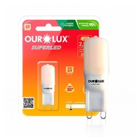 Lâmpada LED Bipino G9 2,5W 127V 2700K: Luz Amarela Econômica - imagem 1