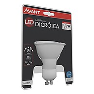 Lâmpada LED Dicróica 4,8W GU10: Iluminação Eficiente - imagem 1