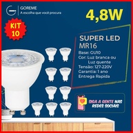 Lâmpada LED Dicroica GU10: Iluminação Eficiente! - imagem 1