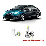Lâmpada LED Farol Baixo Toyota Corolla 2015-2017 20000lm: Mais Brilho e Segurança - imagem 1