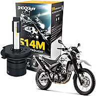 Lâmpada LED H4 Shocklight: Iluminação Potente para sua Moto - imagem 1