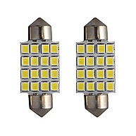Lâmpada LED Torpedo 36mm: Iluminação Eficiente 12V - imagem 1