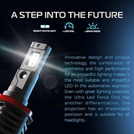 Lâmpada LED Ultra Force One HIR-2 6000K Tech One: Iluminação Brilhante e Duradoura - imagem 4