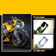 Ruiandsion Lâmpada LED P45T H5 R2: Iluminação Super Brilhante para Sua Moto (6-24V) - imagem 4
