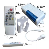 Controle Remoto Universal para Ventilador de Teto e Lâmpada - Qualitronix | Instalação Fácil e Compatível com Todos os Modelos - imagem 3