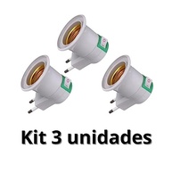 Adaptador Tomada E27 com Interruptor - Controle Prático para Lâmpadas Bivolt - imagem 3