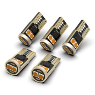 194 Lâmpadas LED T10 W5W Âmbar: Iluminação Superior e Durável para Seu Veículo - imagem 1