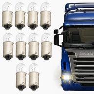 Lâmpadas Sinalização Caminhão: Kit 10 Mini T4W 24V - imagem 1