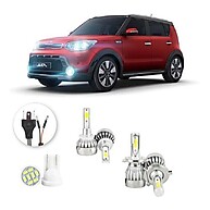 Lâmpadas Ultra LED Kia Soul 20000LM: Faróis com 20.000 Lumens - imagem 1