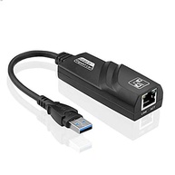 Adaptador de Rede USB 3.0 P/ RJ45 Lan Ethernet Gigabit Placa de Rede Externa 10/100/1000mbps - imagem 1