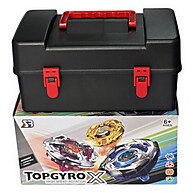 Kit Maleta Beyblade Burst com 8 Piões + 2 Lançadores - imagem 1