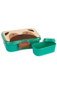 Kit Lanche Zoo Cachorro Puskip - Skip Hop | Porta Lanches Divertido e Prático - imagem 3
