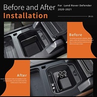 Organizador de Console Central para Land Rover Defender 2020-2023: Maximize seu Espaço e Estilo - imagem 4