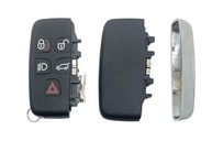 Capa de Chave para Land Rover Range Rover Sport LR2 LR4 Evoque 5 Botões - Substituição Premium Preta - imagem 5