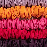 Mini Scrunchie: 5 Cores Vibrantes Lanossi - imagem 2