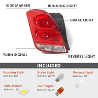 Lanterna Traseira LED Esquerda Chevy Trax 2017-2022 - VLINCAR OEM - imagem 4