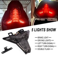 Lanterna Traseira Integrada LED Fumê para Kawasaki Ninja ZX (ZX25R, ZX4R, ZX6R, ZX10R) - Plug and Play - imagem 4