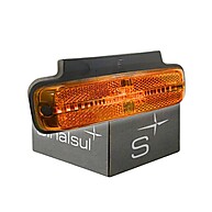 Lanterna Lateral LED Amarela: Ilumine com Segurança! - imagem 1