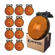 Lanterna Lateral LED Caminhão: Kit 10 Amarelas - imagem 1