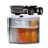 Lanterna Pisca Scania S4: Lado Esquerdo (Motorista) - imagem 1