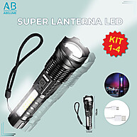 Lanterna Tática 20.000 Lumens: Ilumine Seu Mundo! - imagem 1