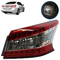 Lanterna Traseira Sentra: LED Bicolor e Visual Moderno - imagem 1