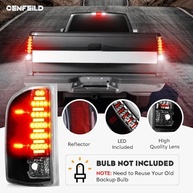 Lanternas Traseiras LED + 3º Freio Carga para Chevy Silverado/GMC Sierra HD (2007-2014) - imagem 3