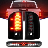 Conjunto de Lanternas Traseiras LED para Chevy Silverado & GMC Sierra (2014-2019) - Segurança e Estilo Aprimorados - imagem 1