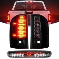 Conjunto de Lanternas Traseiras LED para Chevy Silverado & GMC Sierra (2014-2019) - Segurança e Estilo Aprimorados - imagem 2