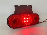 Kit 8 Lanternas LED Vermelhas 12/24V para Carroceria, Baú e Carreta - KLX - imagem 3