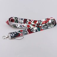 Lanyard Caveira e Rosa: Estilo Punk! - imagem 4