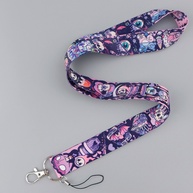 Lanyard Caveiras Halloween: Chaveiro e Porta-Crachá - imagem 4