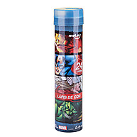 Lápis de Cor 24 Cores Marvel Vingadores: Compre Agora! - imagem 1