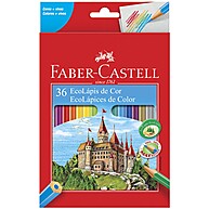 Lápis de Cor 36 Cores Faber-Castell – Cores Vividas e Segurança Certificada - imagem 1
