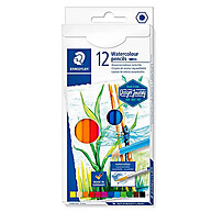 Lápis de Cor Aquarelável Staedtler: 12 Cores Vibrantes! - imagem 1