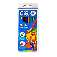 Lápis de Cor Cis Plastic com 12 Cores – Ideal para Artistas - imagem 1