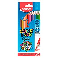 Lápis de Cor Color'Peps Star: 12 Cores Vibrantes! - imagem 1