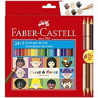 Lápis de Cor Diversidade: 30 Cores Faber-Castell - imagem 1