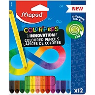 Lápis de Cor Infinity Maped: 12 Cores Vibrantes! - imagem 1