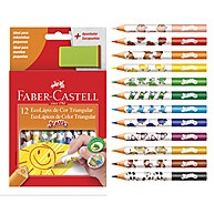 Lápis de Cor Jumbo Faber-Castell: 12 Cores Vibrantes! - imagem 1