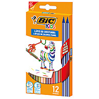 Lápis de Cor Kids Pijama BIC: 12 Cores + 2 Grafites! - imagem 1