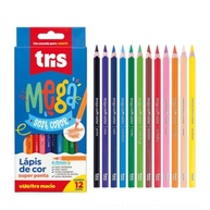 Lápis de Cor Tris Mega 4.0mm: Cores Vibrantes! - imagem 1