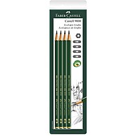 Lápis Faber-Castell C9000MIX: Kit com 4 Graduações - imagem 1