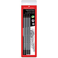 Lápis Supersoft SM/907SOFT – 4 Unidades Faber-Castell - imagem 1