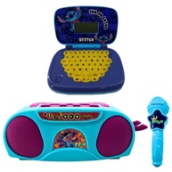 Laptop Infantil Stitch + Karaokê: Diversão Bilíngue! - imagem 1