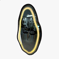 Espelho Orgânico com LED: Elegância para seu Lar - imagem 2