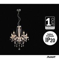 Lustre Baronesa: Elegância e Luz para Seu Lar - imagem 2